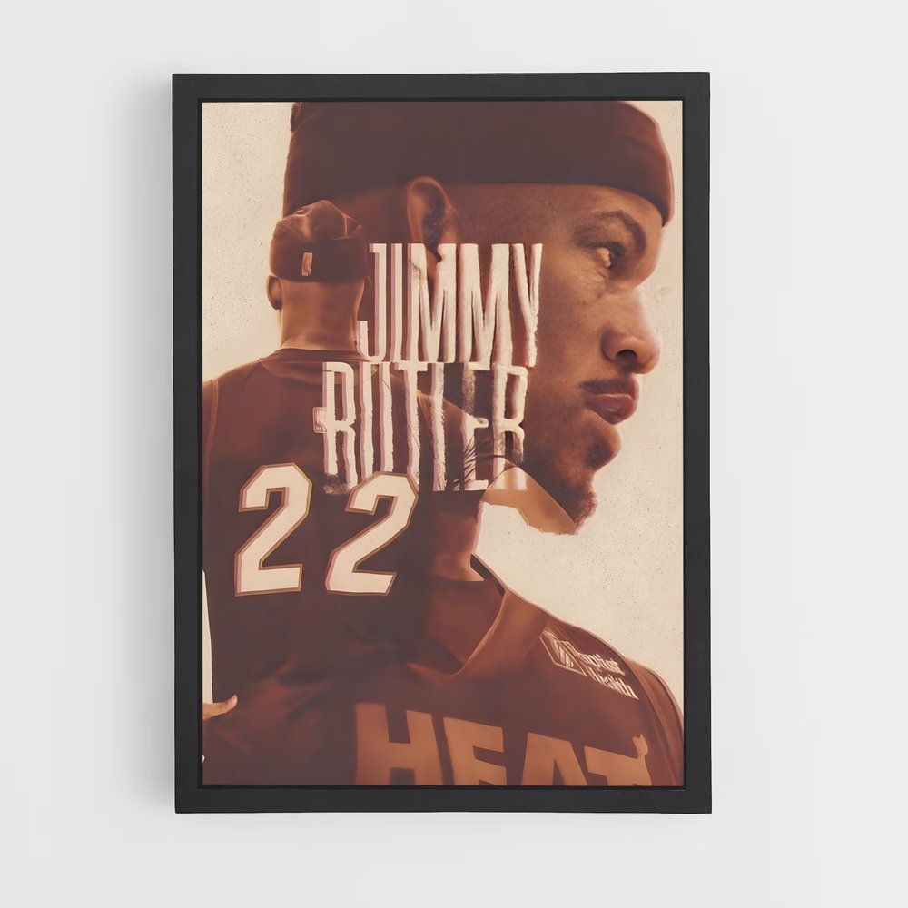 Poster Le Gentleman de Chicago – affiche Basketball (vue 2)